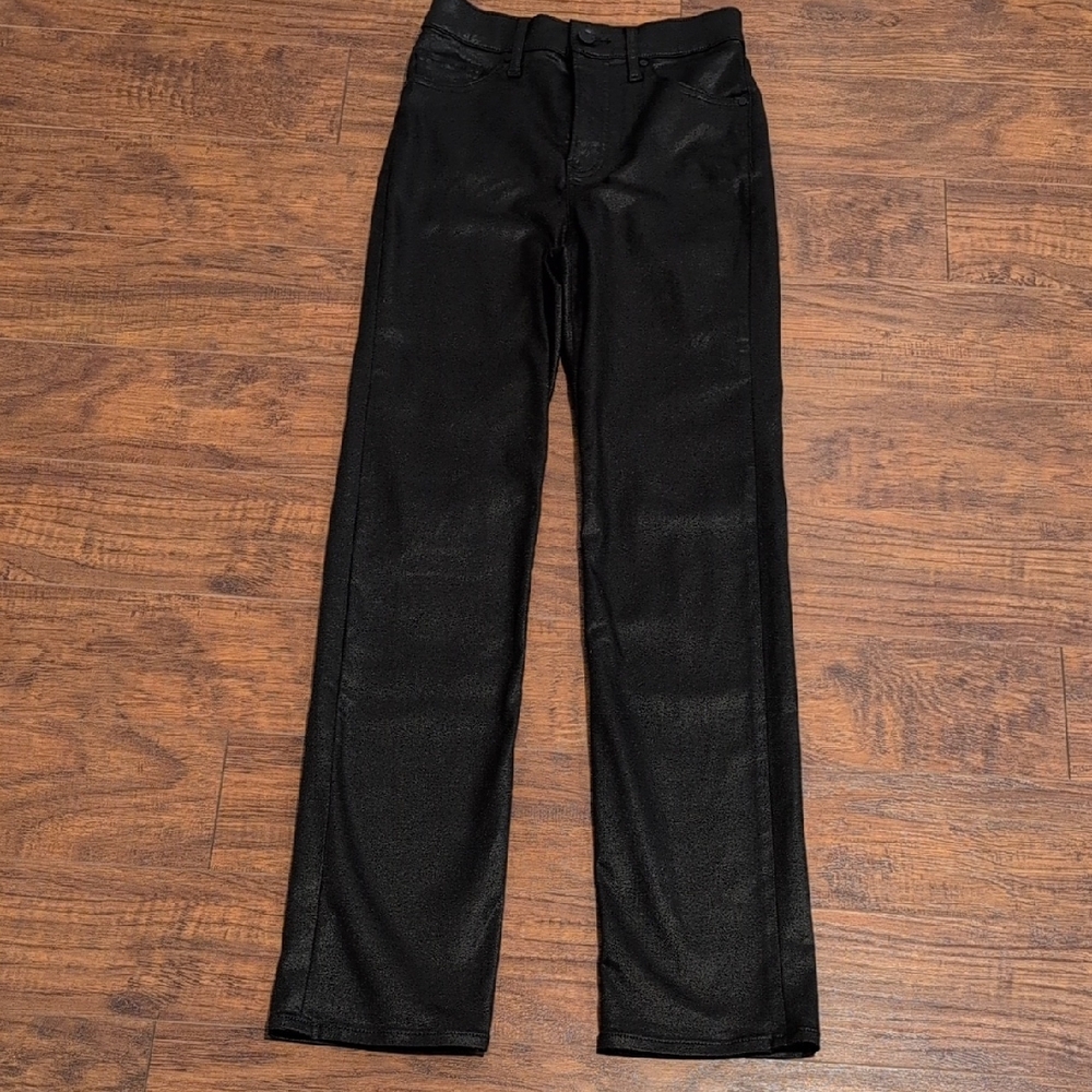 Express Black Shiny Pants
